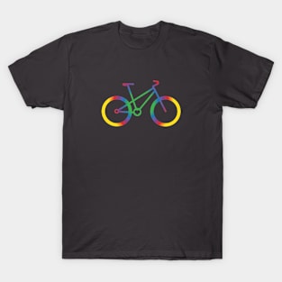 Rainbow bike T-Shirt